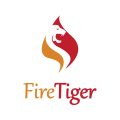 логотип огонь