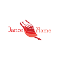 логотип танцовщицы фламенко
