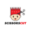 логотип ножницы