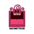 логотип монстр