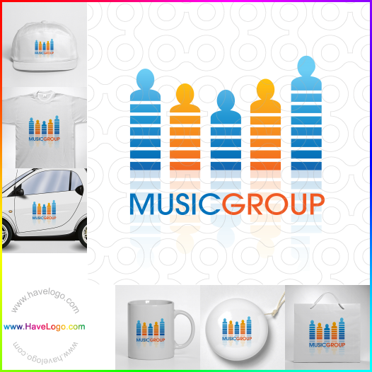 логотип музыкальный бизнес - 39354
