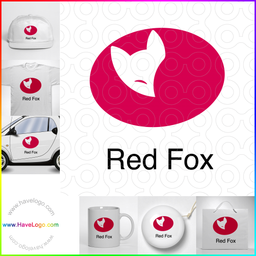 購買此紅狐狸logo設計66987