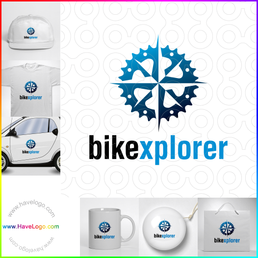 логотип велосипед - 47301