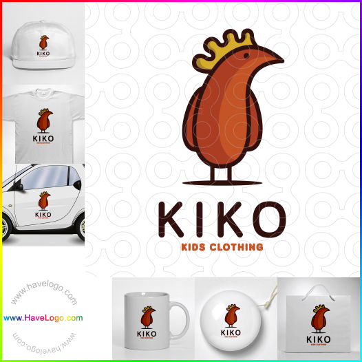 購買此Kiko童裝logo設計63689