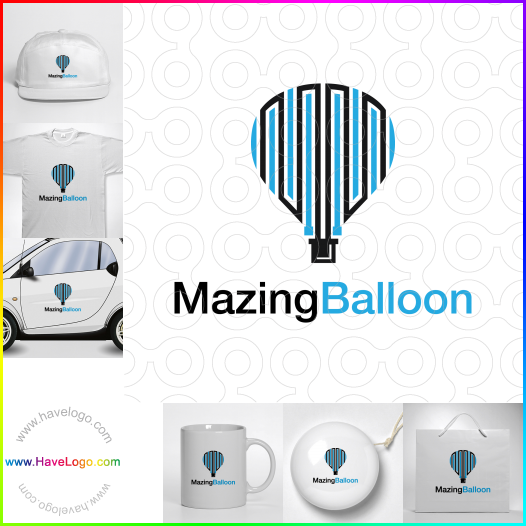 логотип Mazing Balloon - 66936