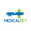 Medizinischer Schlüssel logo