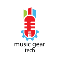 音樂齒輪技術Logo