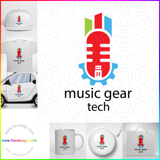 логотип Music Gear Tech - 62911