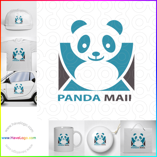 логотип Panda mail - 66162