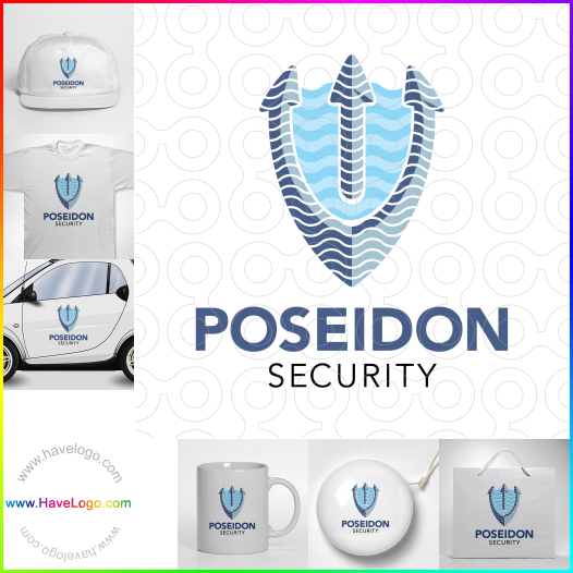логотип Безопасность Poseidon - 67176
