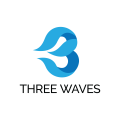 Drei Wellen logo
