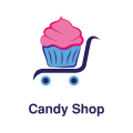 логотип конфеты
