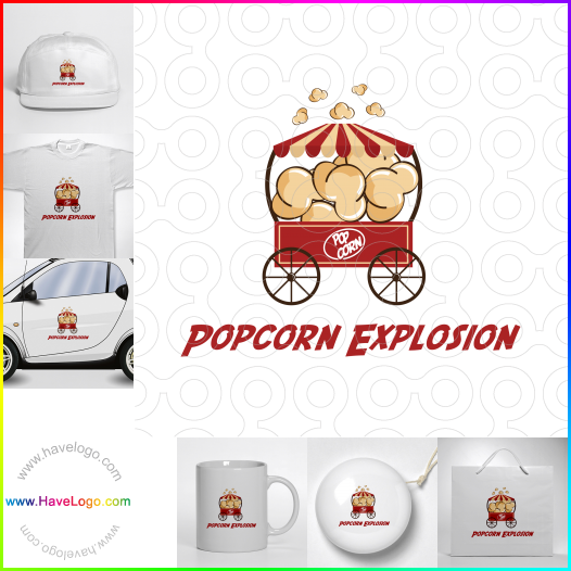 Popcorn logo 45473