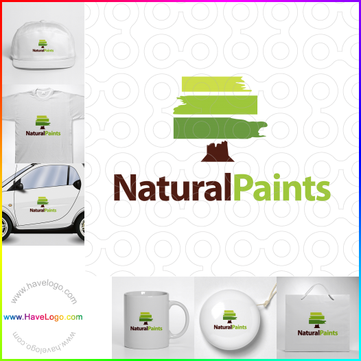 логотип экологически чистые продукты - 51458