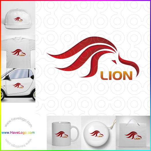 購買此獅子logo設計57265