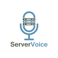 логотип серверный голос