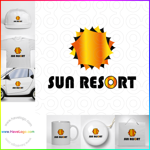 логотип солнце - 20096