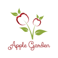 中心花园Logo