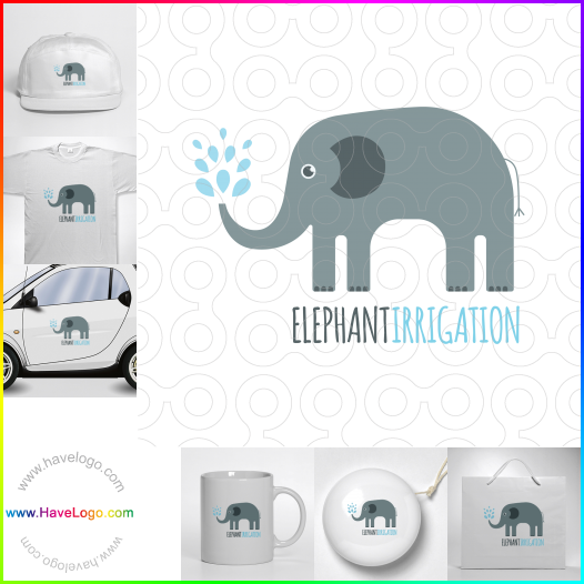 логотип слон - 46359