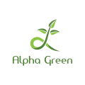 阿爾法綠色Logo