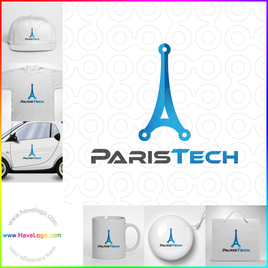 購買此巴黎科技logo設計63482