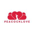  Peacock Love  logo
