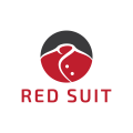 紅色的衣服Logo