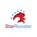 логотип Звездный петух
