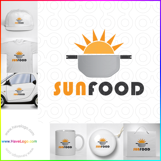 購買此太陽食品logo設計65952