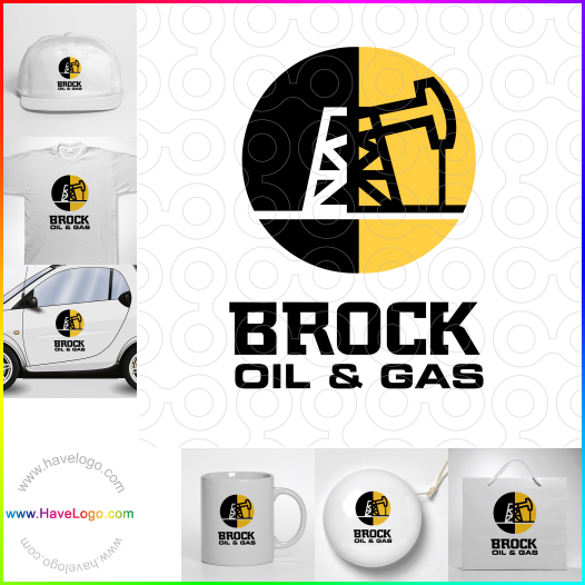 логотип добыча нефти - 36286