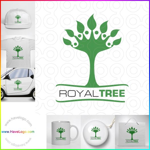 crown trees logo - ID:52881