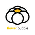 Logo цветочный магазин