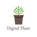 Pflanze logo