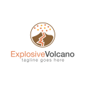 логотип вулкан