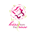 логотип роза