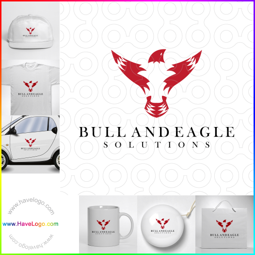 buy  Bull and Eagle  logo 65344