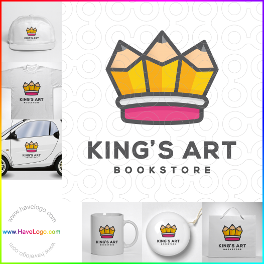 購買此國王的藝術logo設計62674