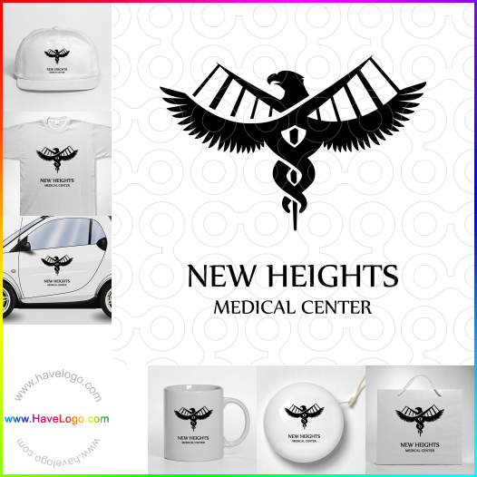 このニューハイツ医療センターのロゴデザインを購入する - 62972