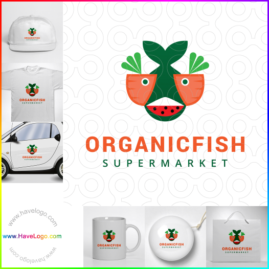Organische Fische logo 62086