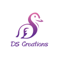 логотип лебедь