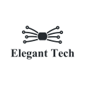 логотип элегантный tech