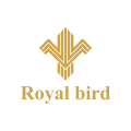 логотип королевская птица