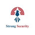 強大的安全Logo