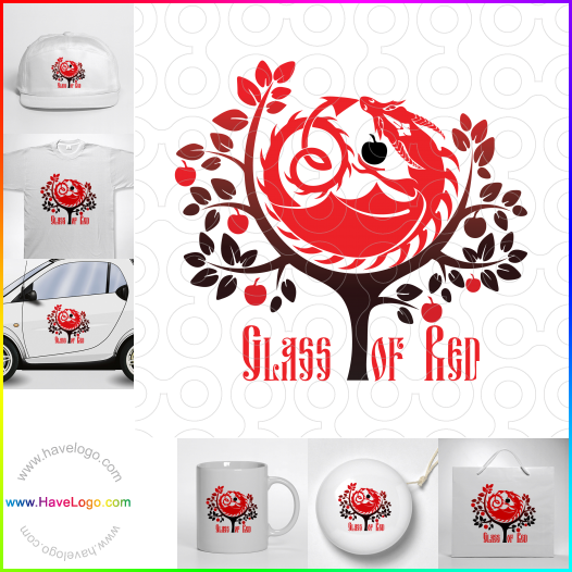 buy  Glass Of Red  logo 66952