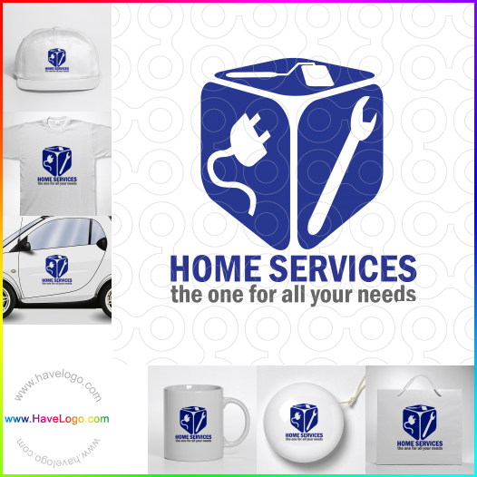 Home Services (Cube) logo 67141