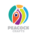  Peacock Crafts  logo
