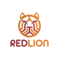 логотип Красный Лев