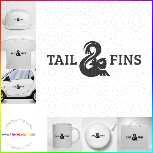 Tail & Fins logo 61023