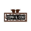 логотип корова