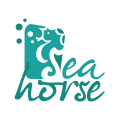 海の馬ロゴ